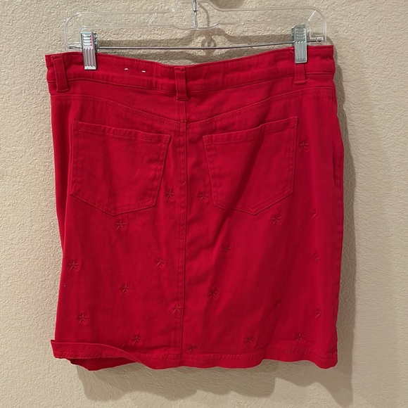 Westport Red Starfish Skort Size 4 - Picture 4 of 5